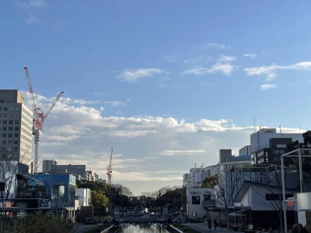 名古屋の街の風景の写真