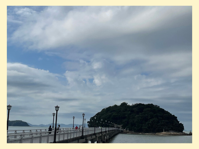 竹島全景の写真
